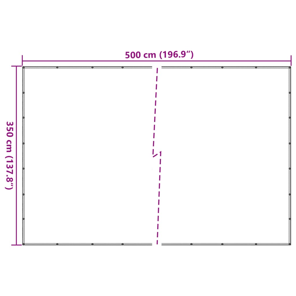 Konttiverkko Hdpe 3,5X5 M Musta