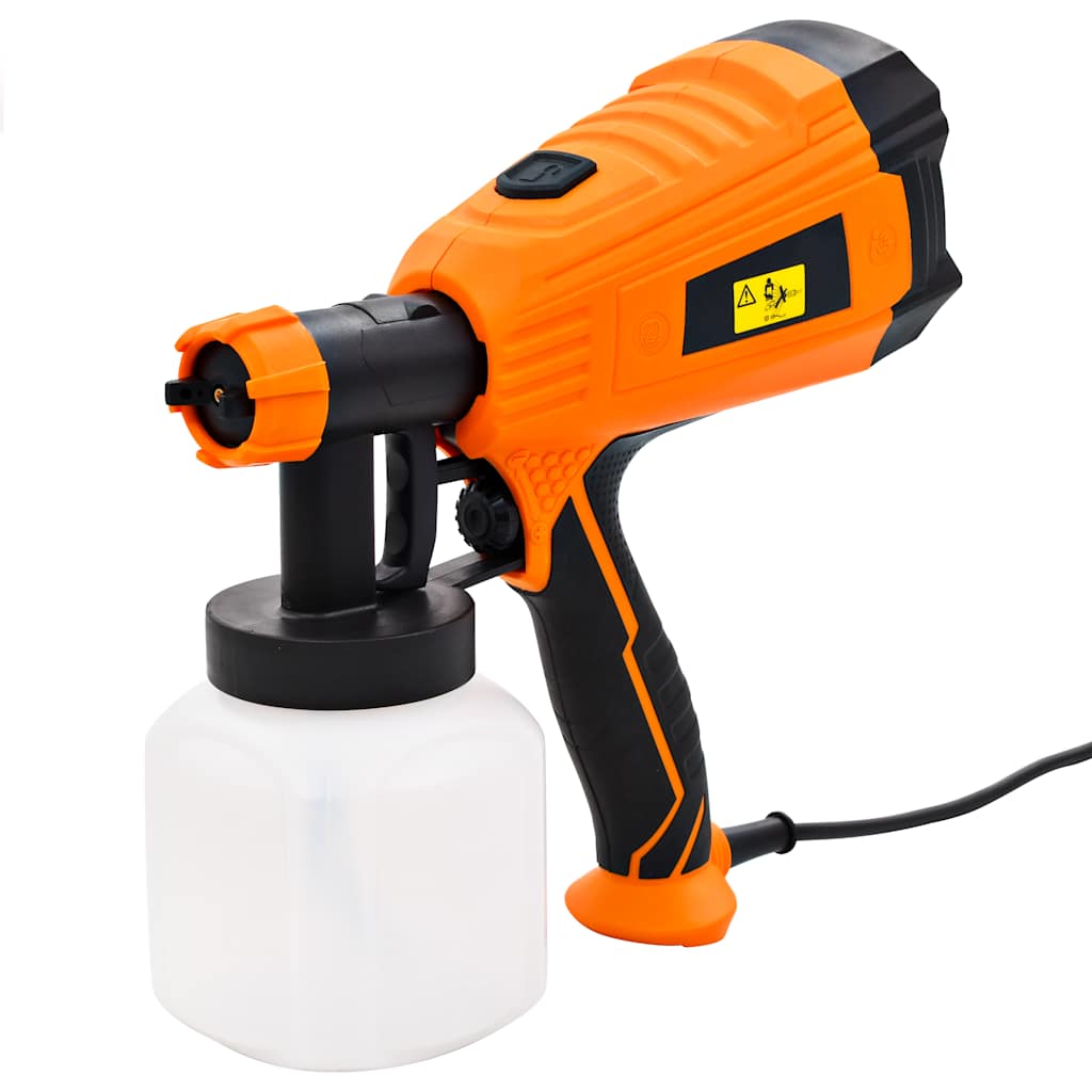 Sähköinen Maaliruiskupistooli 3 Suuttimella 500 W 800 Ml