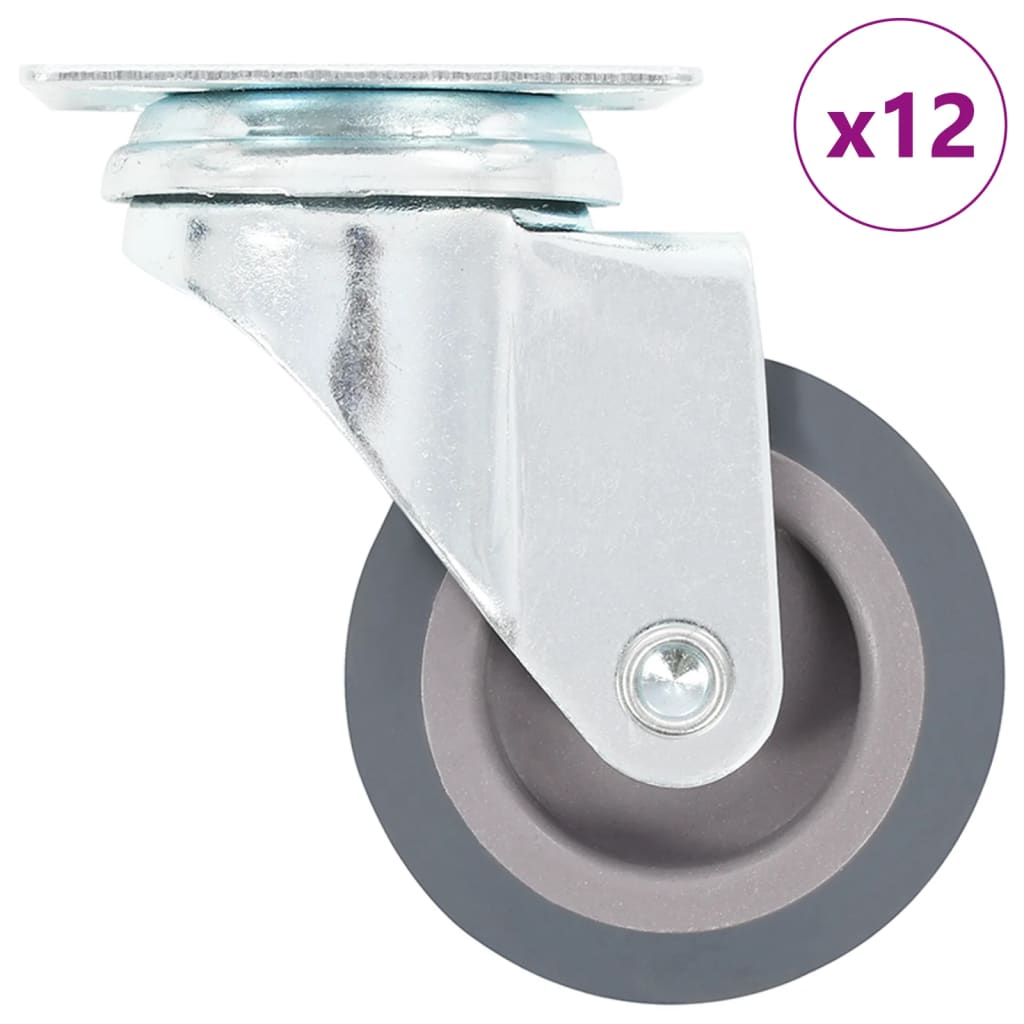 Rullapyörät 12 Kpl 50 Mm