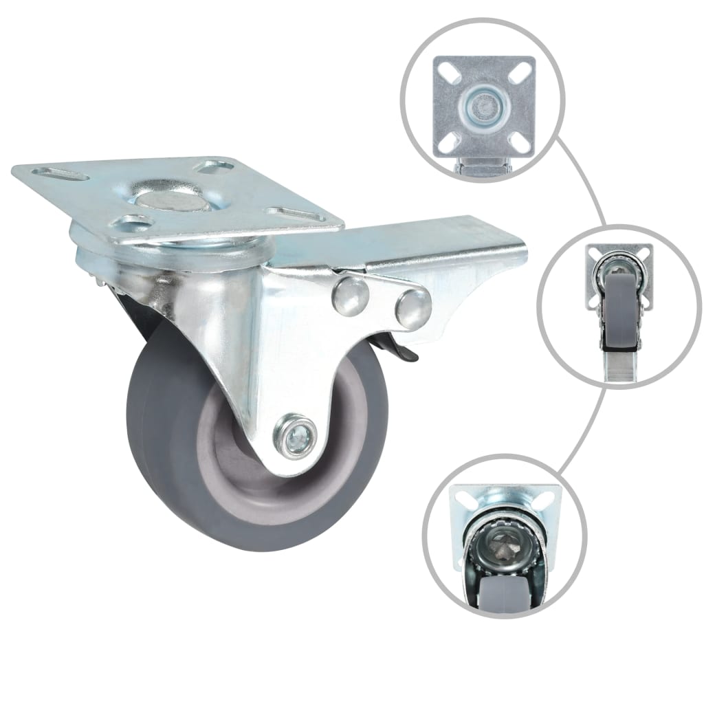 Rullapyörät 24 Kpl 50 Mm