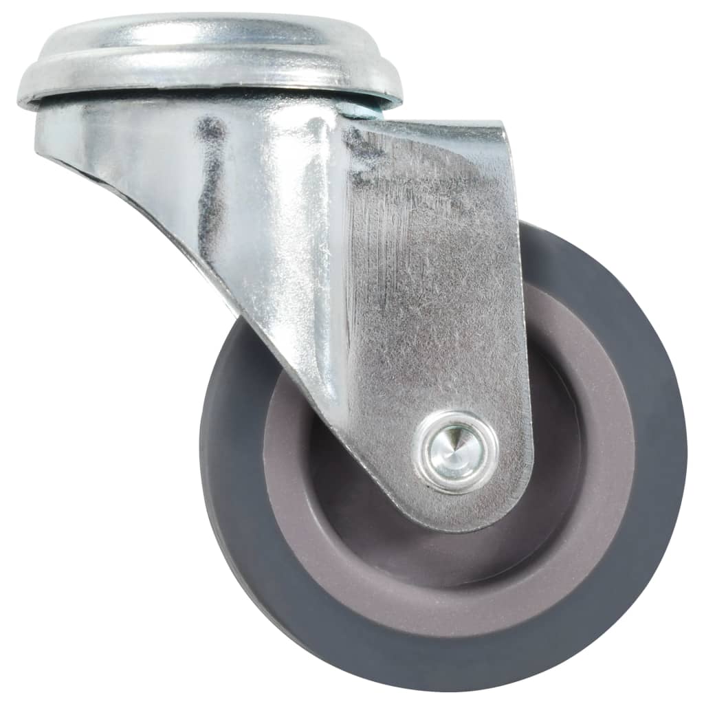 12 Kpl Pulttireikäisiä Kääntyviä Pyöriä 50 Mm