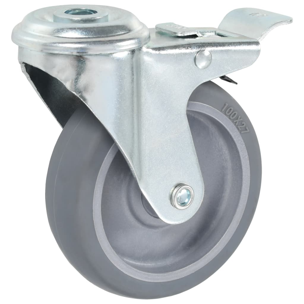 Rullapyörät Pultinrei´illä 12 Kpl 100 Mm