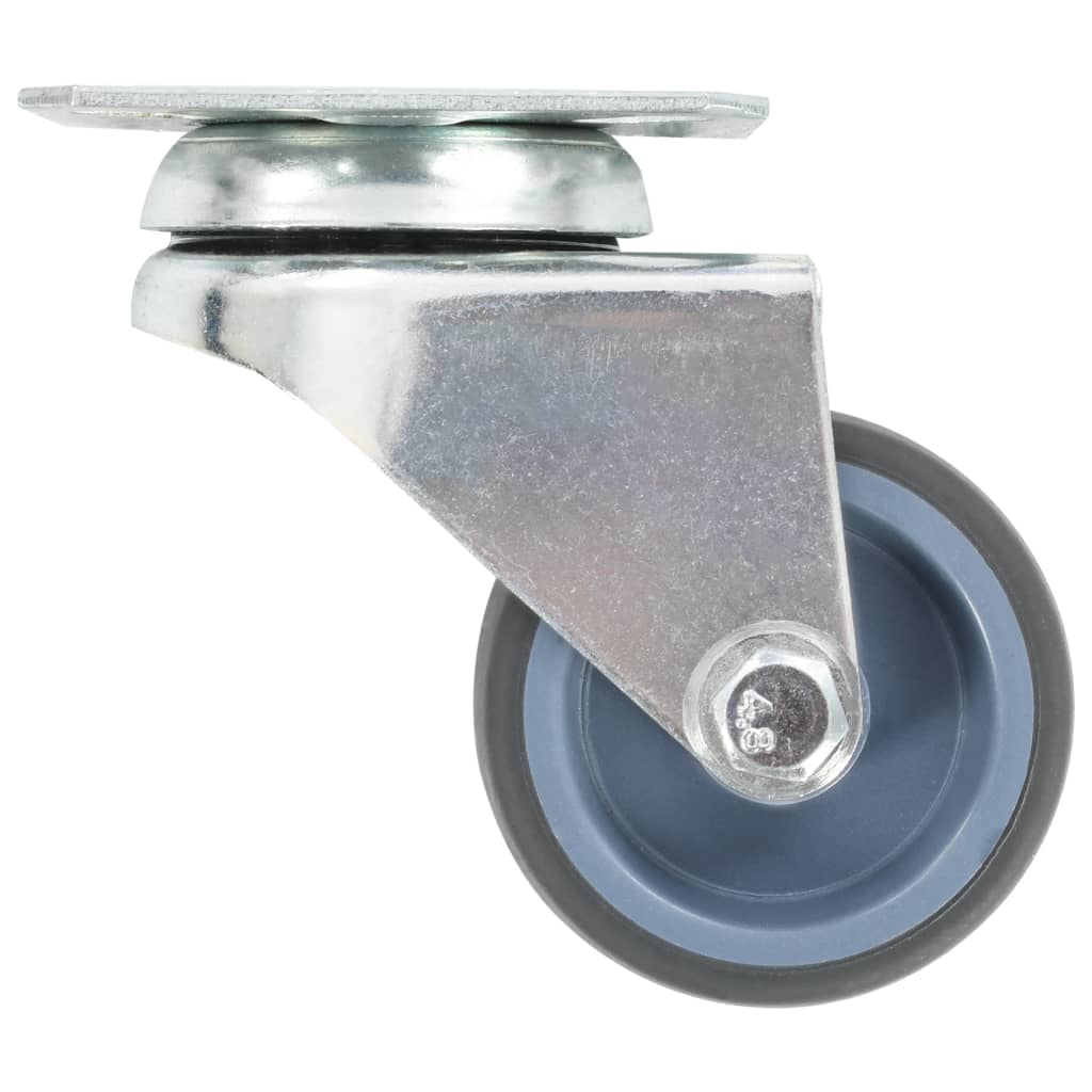 16 Kpl Kaksoispyöräiset Kääntyvät Pyörät 50 Mm