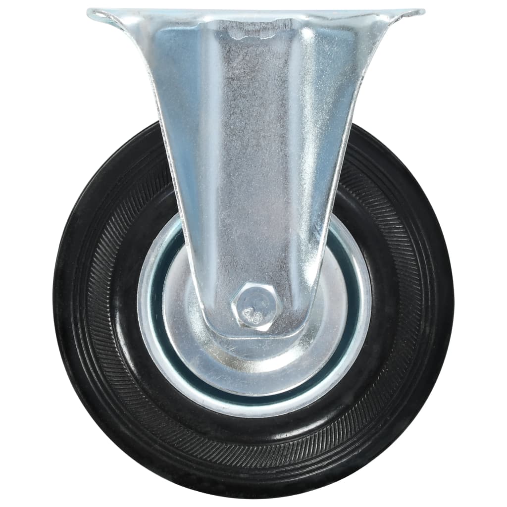 Rullapyörät Kiinteät 8 Kpl 125 Mm