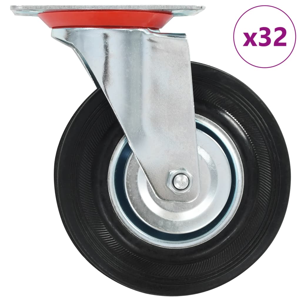 Rullapyörät 32 Kpl 125 Mm