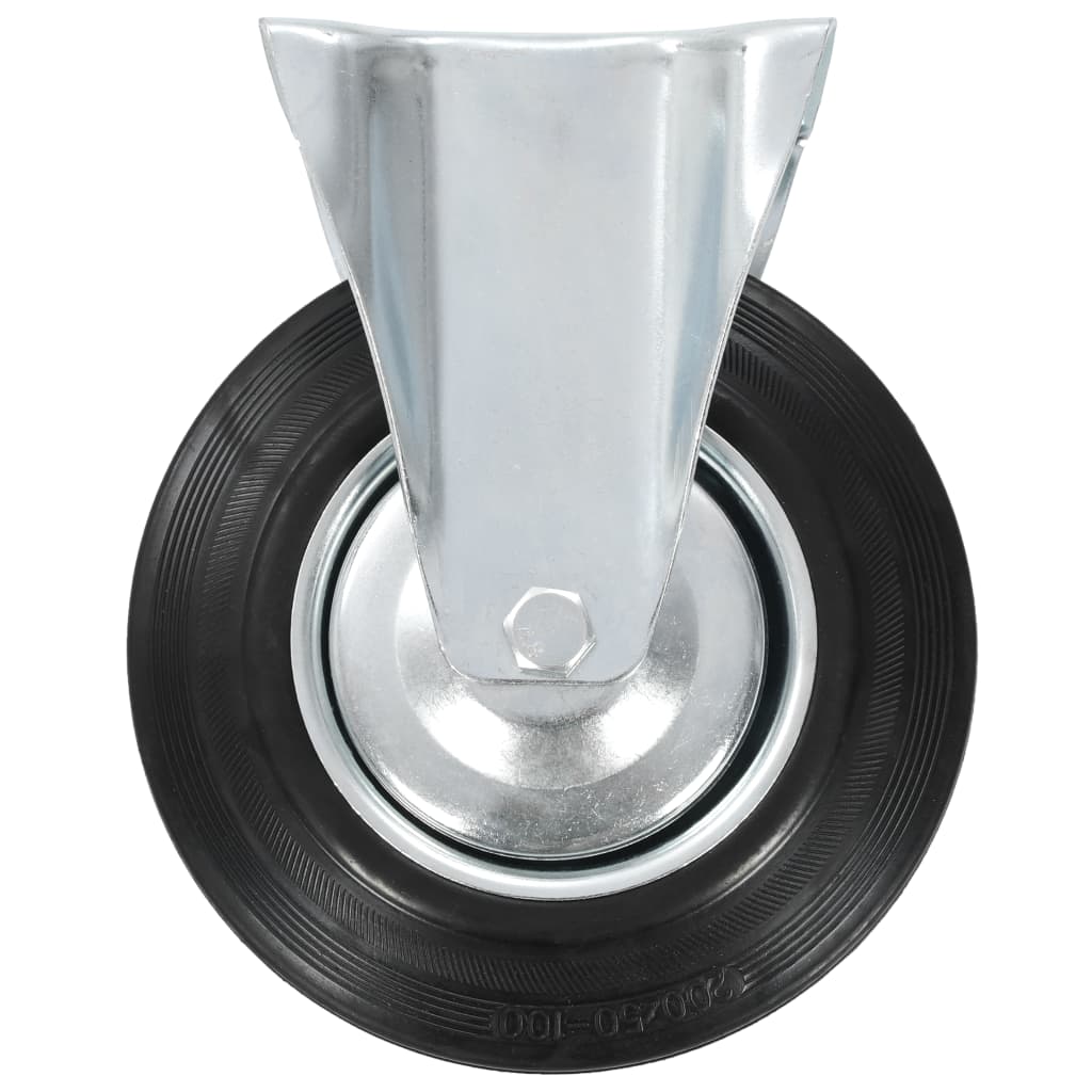 Rullapyörät Kiinteät 8 Kpl 200 Mm