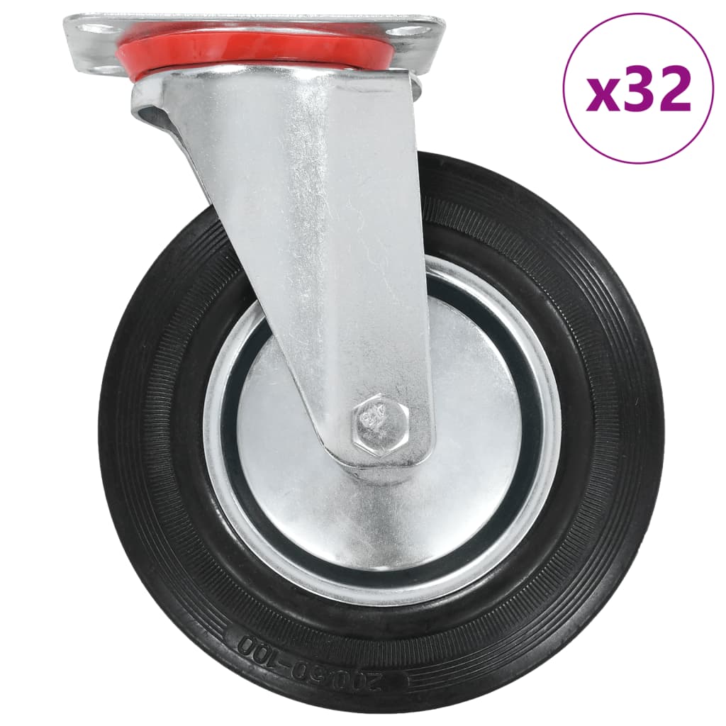 Rullapyörät 32 Kpl 200 Mm