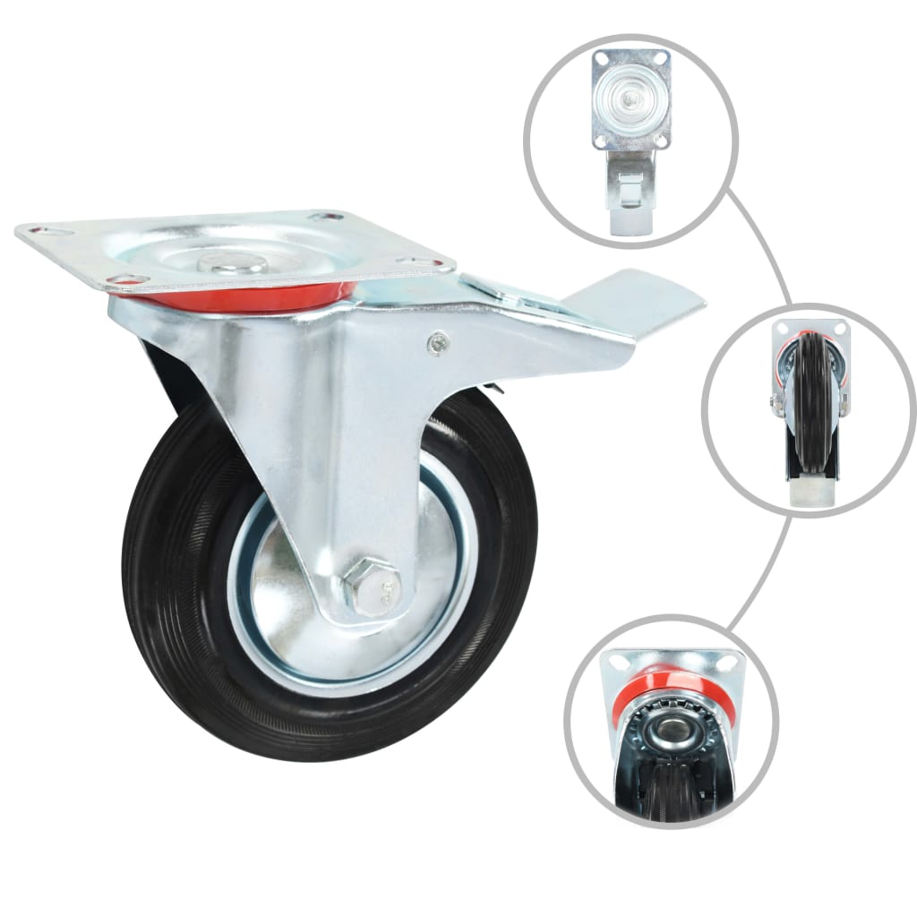 Rullapyörät 12 Kpl 160 Mm