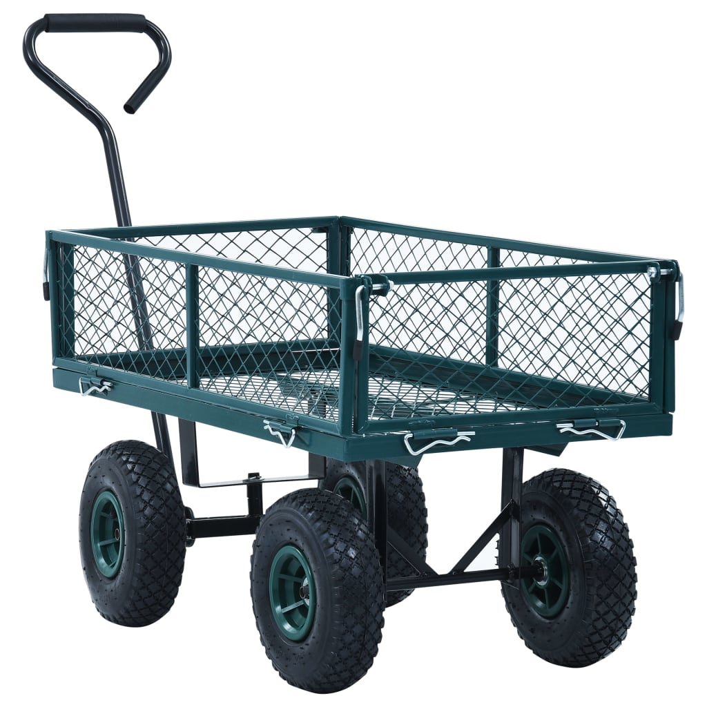 Puutarhan Vetokärry Vihreä 250 Kg