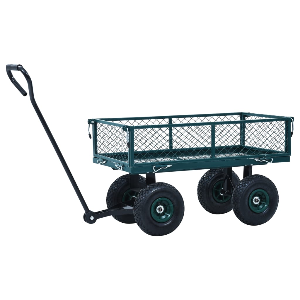 Puutarhan Vetokärry Vihreä 250 Kg