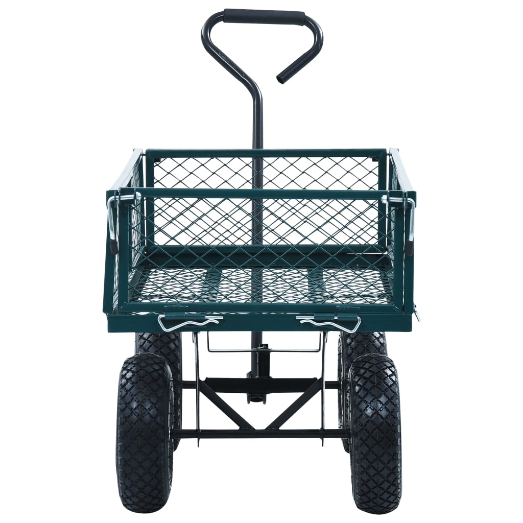 Puutarhan Vetokärry Vihreä 250 Kg