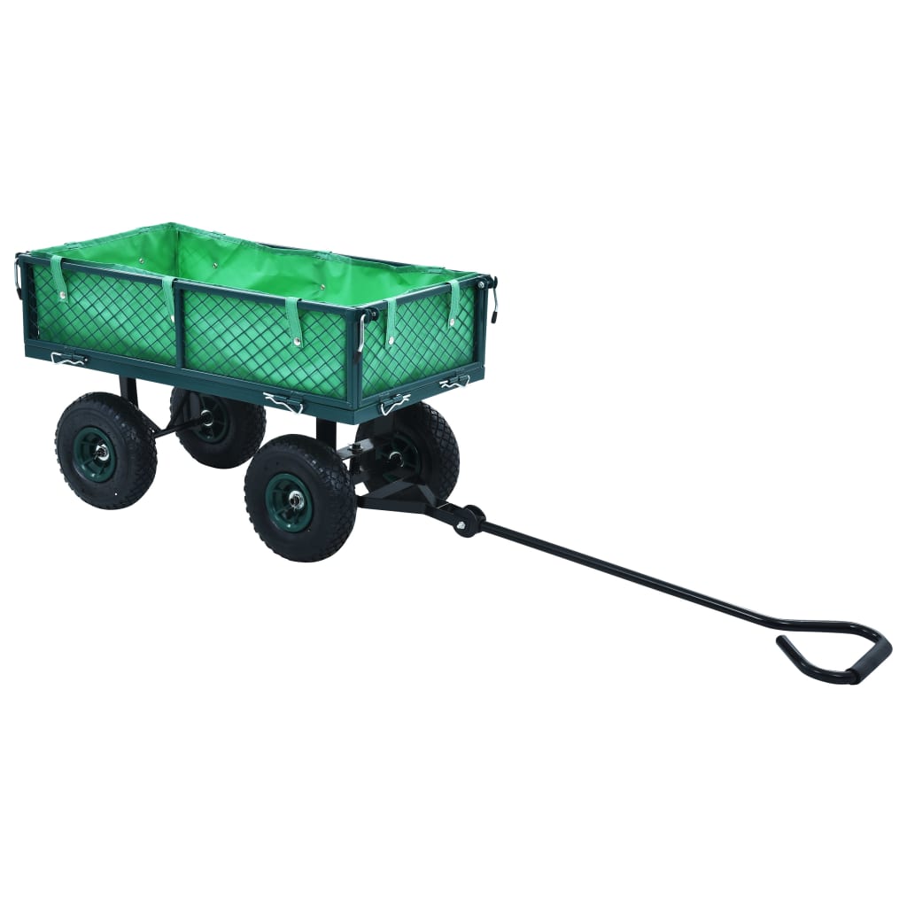 Puutarhan Vetokärry Vihreä 250 Kg