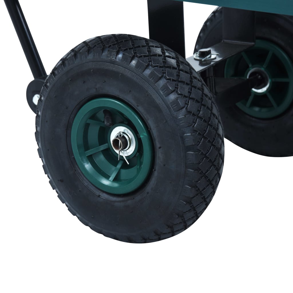 Puutarhan Vetokärry Vihreä 250 Kg