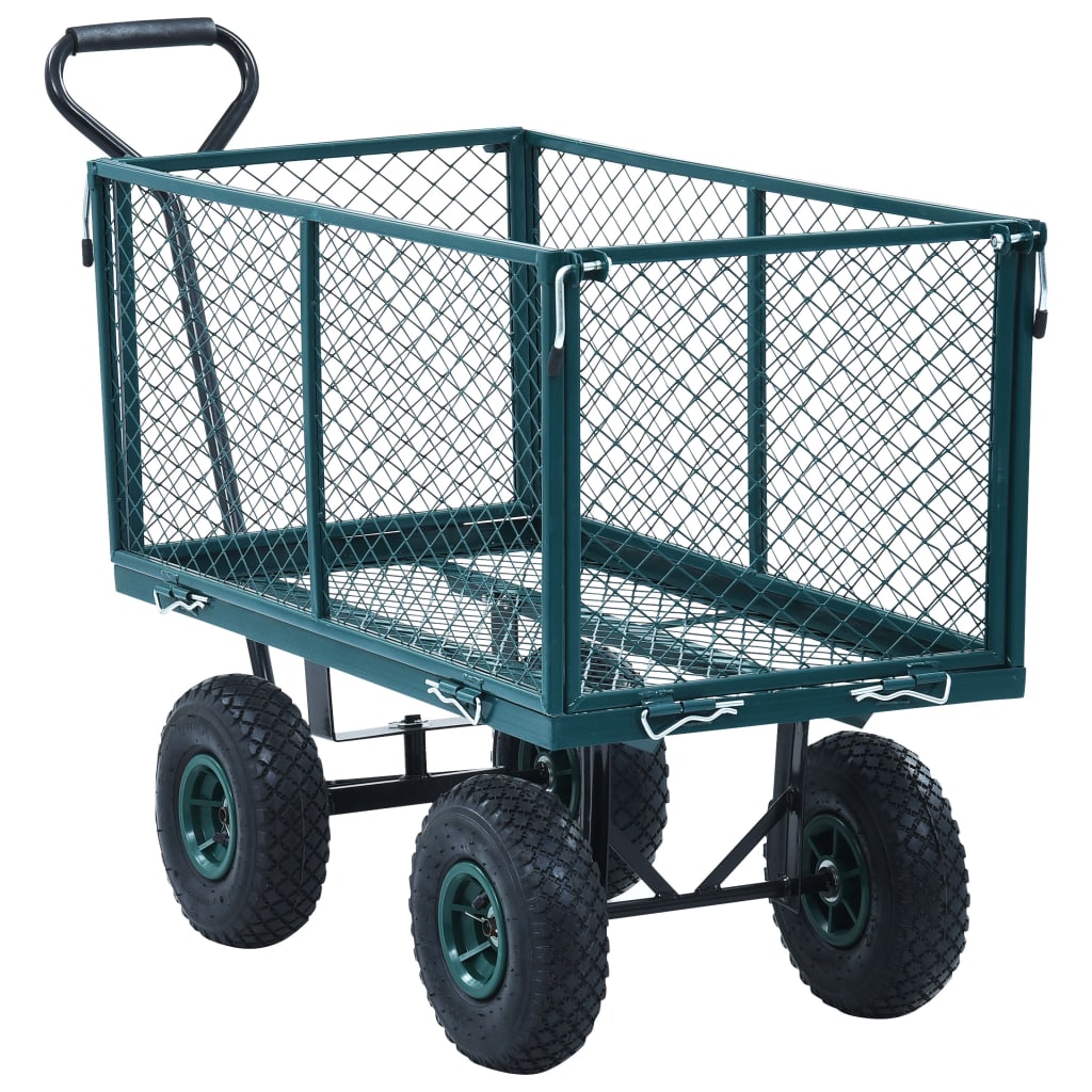 Puutarhan Vetokärry Vihreä 350 Kg