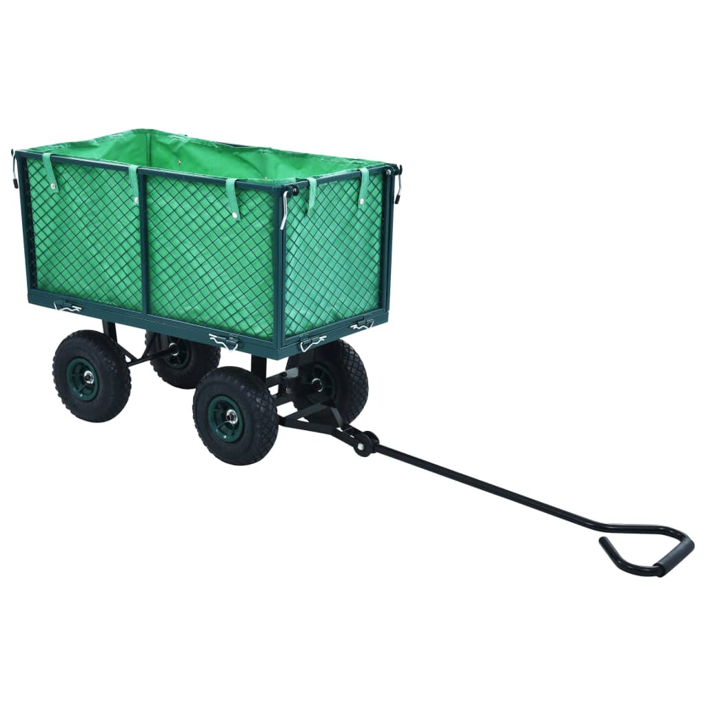 Puutarhan Vetokärry Vihreä 350 Kg