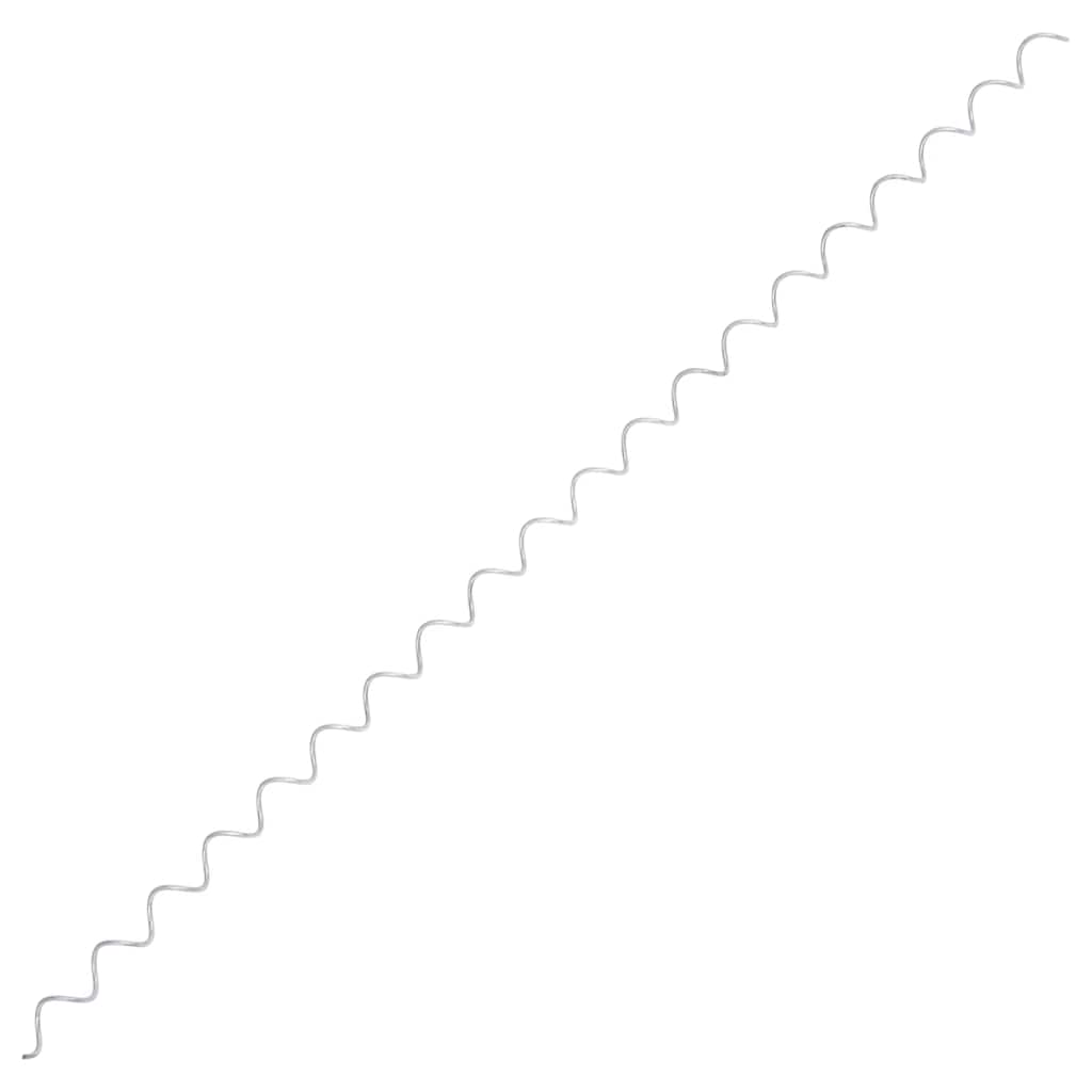Kivikorispiraalit 24 Kpl Galvanoitu Teräs 100 Cm