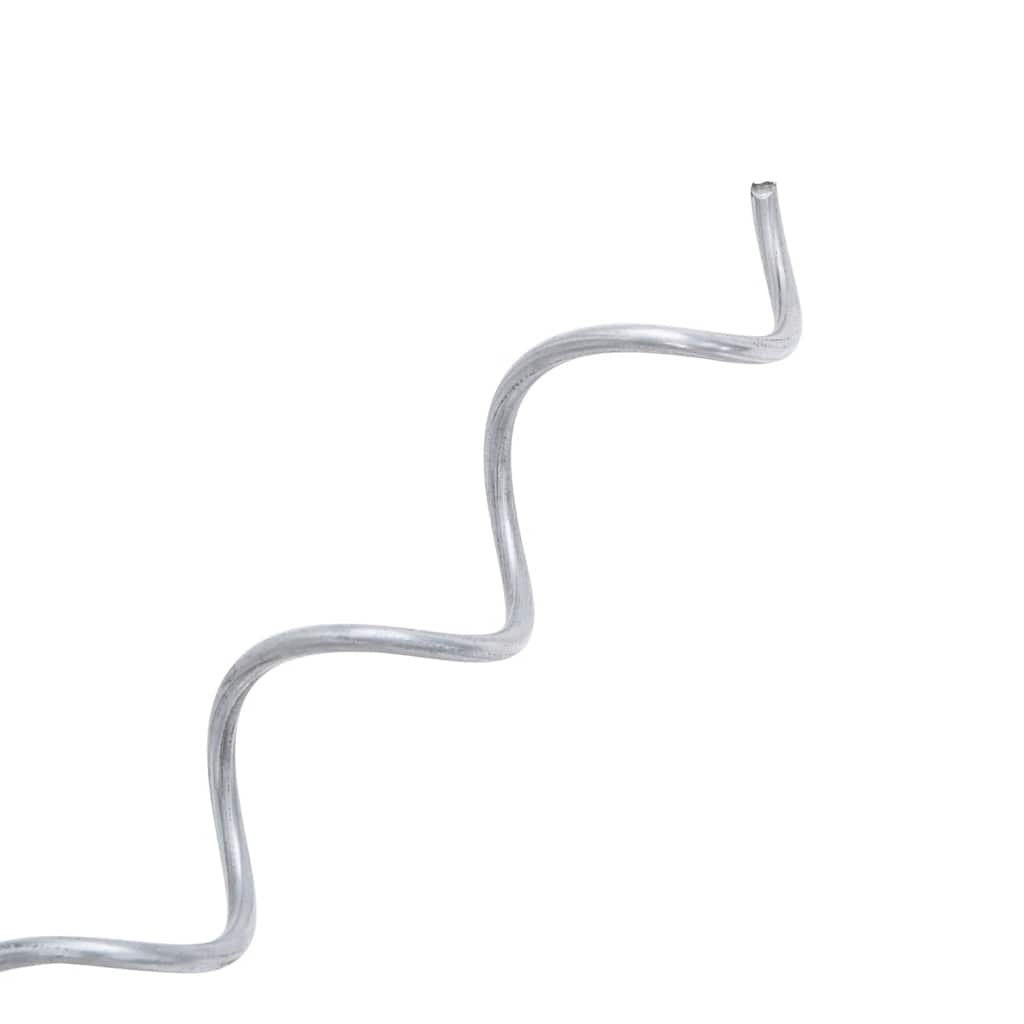Kivikorispiraalit 24 Kpl Galvanoitu Teräs 100 Cm