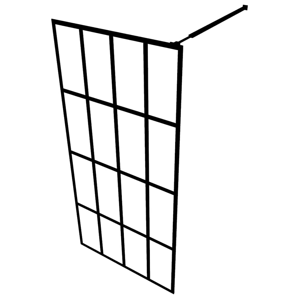 Walk-In Suihkun Seinäke Kirkas Karkaistu Lasi 90X195 Cm