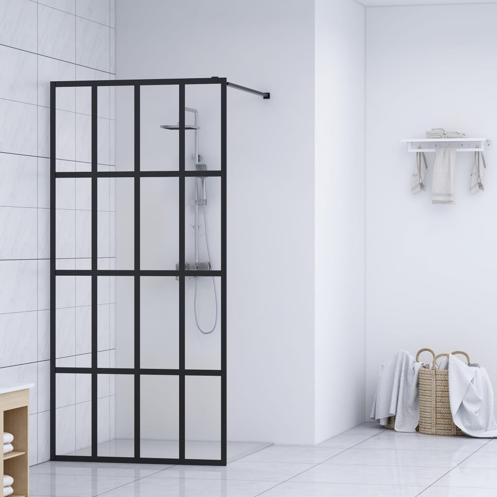 Walk-In Suihkun Seinäke Kirkas Karkaistu Lasi 90X195 Cm