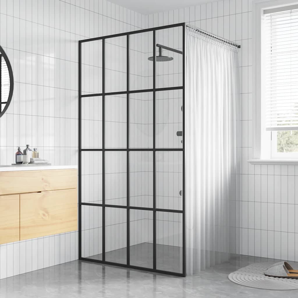 Walk-In Suihkun Seinäke Kirkas Karkaistu Lasi 118X190 Cm