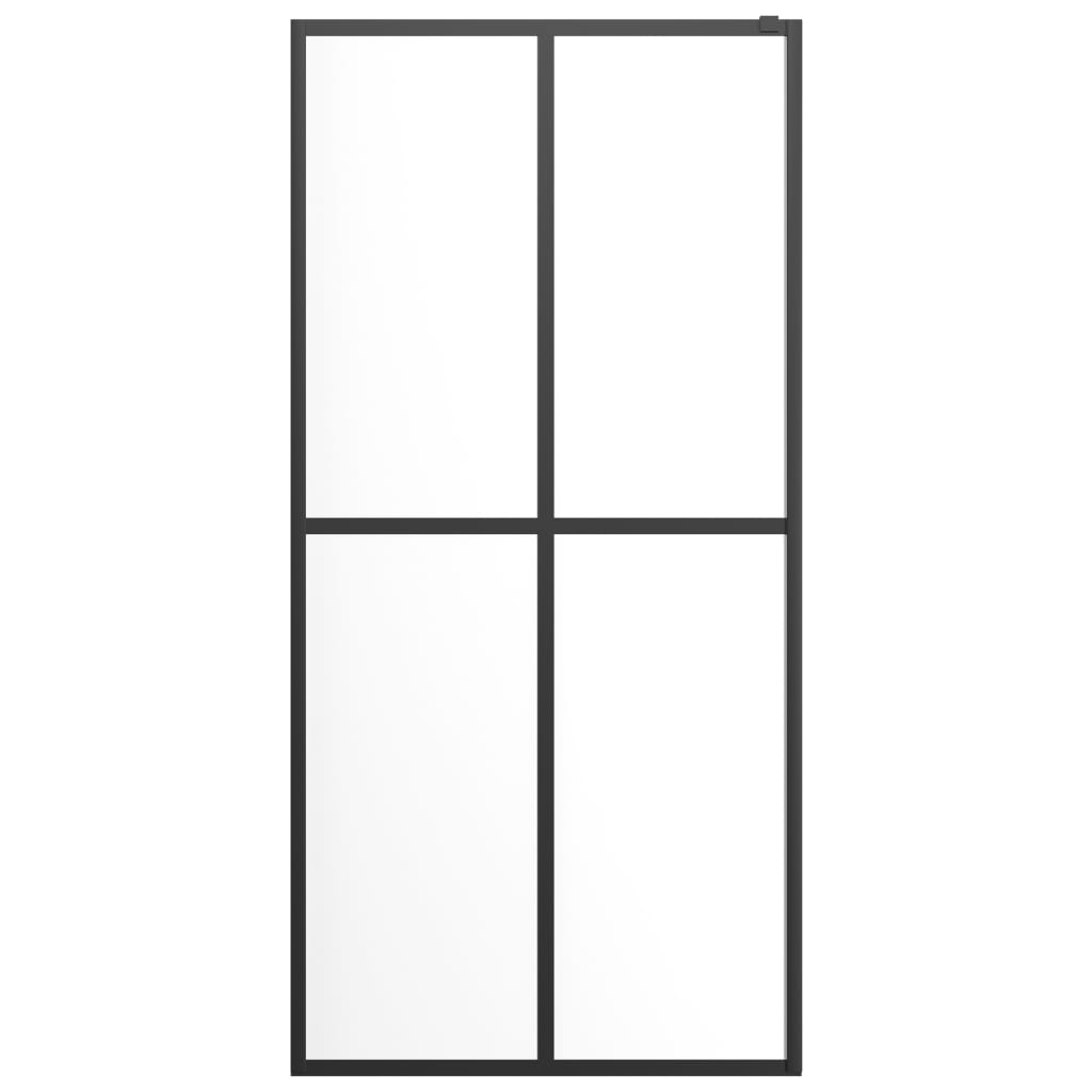 Walk-In Suihkun Seinäke Kirkas Karkaistu Lasi 90X195 Cm