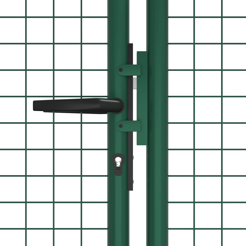 Verkkoportti Teräs 400X125 Cm Vihreä