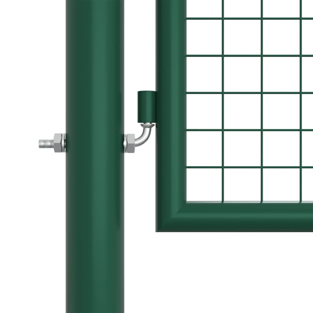 Verkkoportti Teräs 400X125 Cm Vihreä