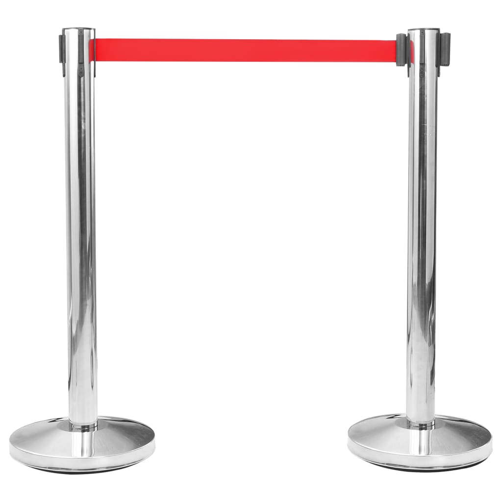 Kulkueste Sisään Vedettävällä Hihnalla 200 Cm Punainen