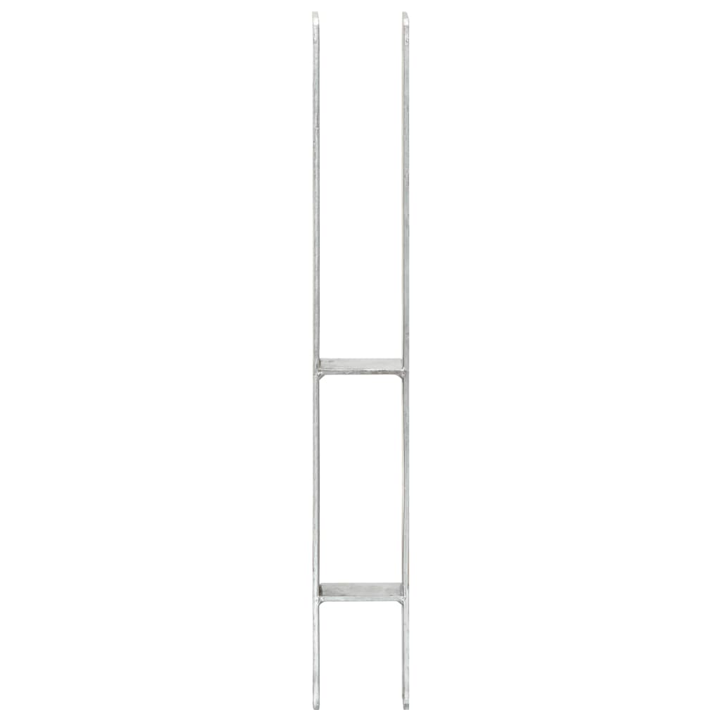 Aita-Ankkurit 6 Kpl Hopea 7X6X60 Cm Galvanoitu Teräs