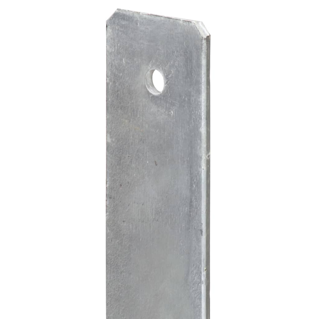 Aita-Ankkurit 6 Kpl Hopea 8X6X60 Cm Galvanoitu Teräs