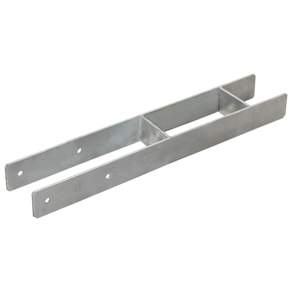 Aita-Ankkurit 6 Kpl Hopea 9X6X60 Cm Galvanoitu Teräs