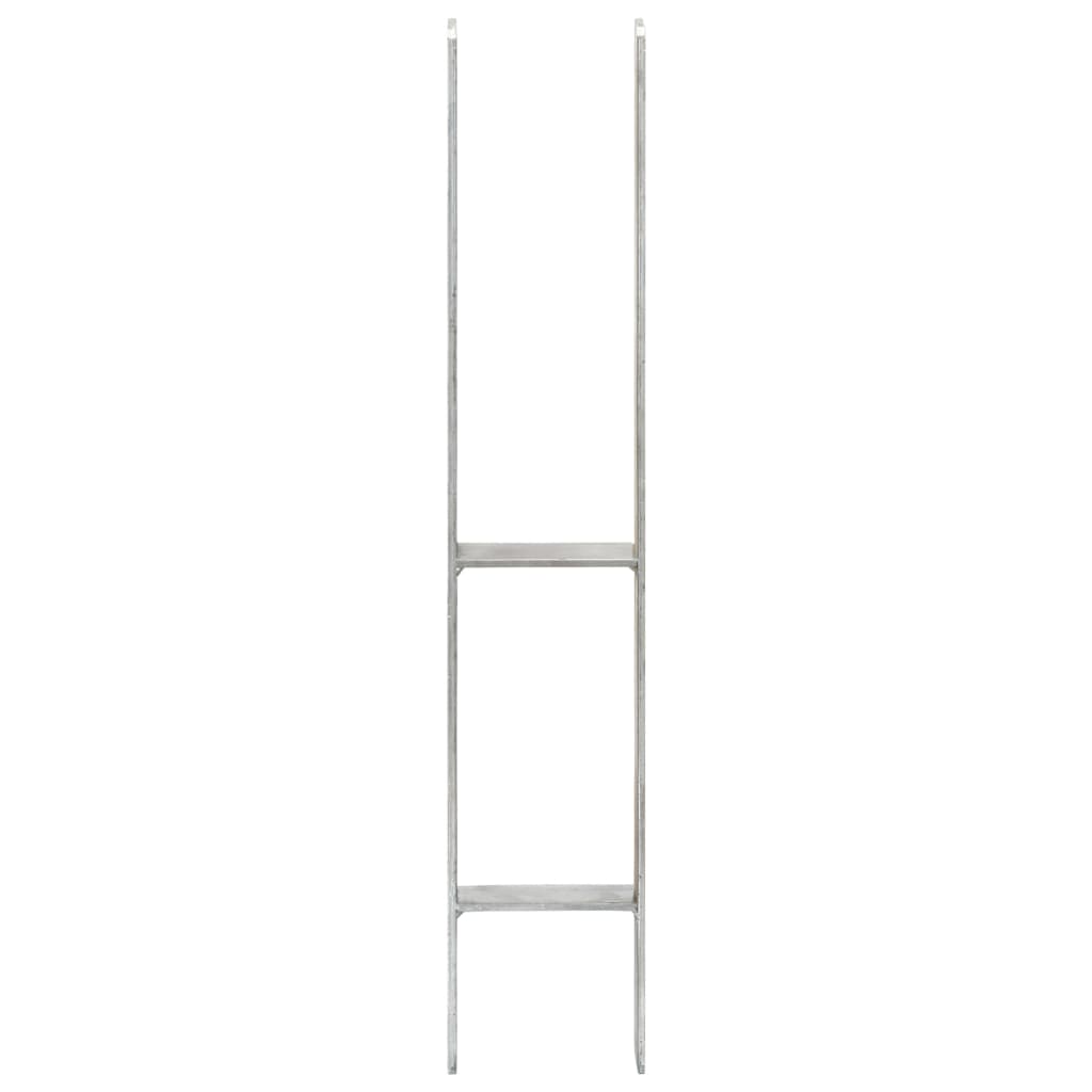 Aita-Ankkurit 6 Kpl Hopea 10X6X60 Cm Galvanoitu Teräs