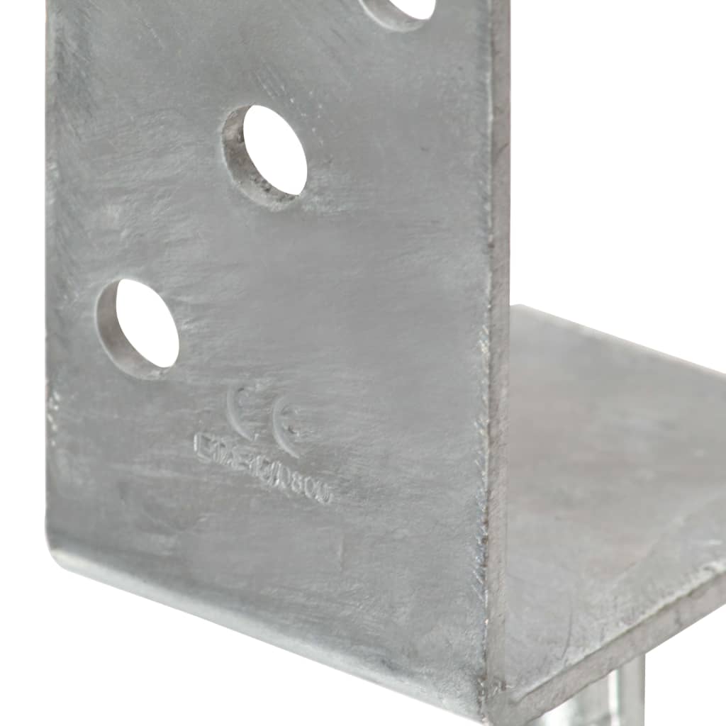 Aita-Ankkurit 6 Kpl Hopea 8X6X30 Cm Galvanoitu Teräs