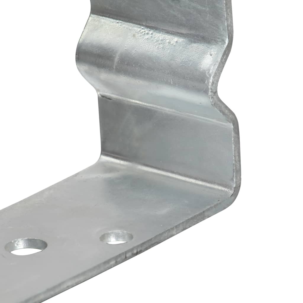 Aita-Ankkurit 12 Kpl Hopea 9X6X15 Cm Galvanoitu Teräs