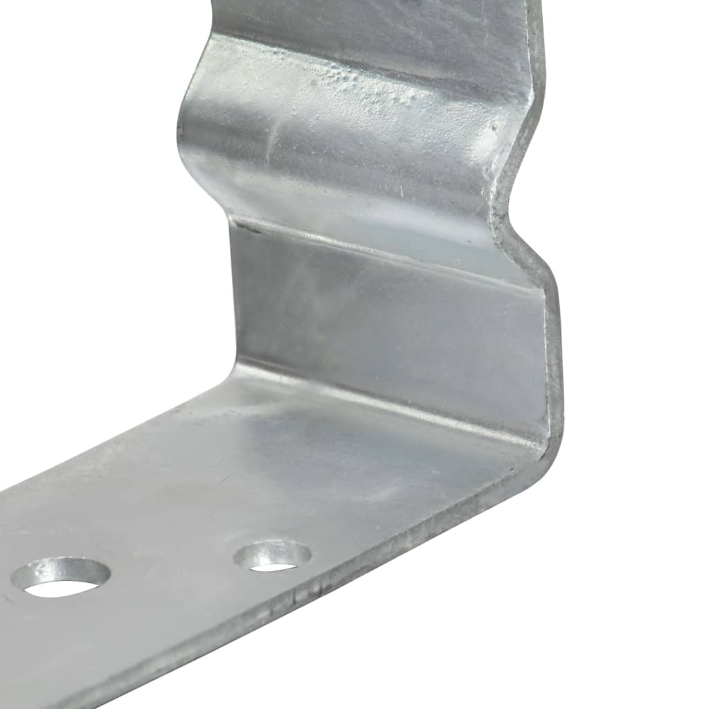 Aita-Ankkurit 6 Kpl Hopea 12X6X15 Cm Galvanoitu Teräs