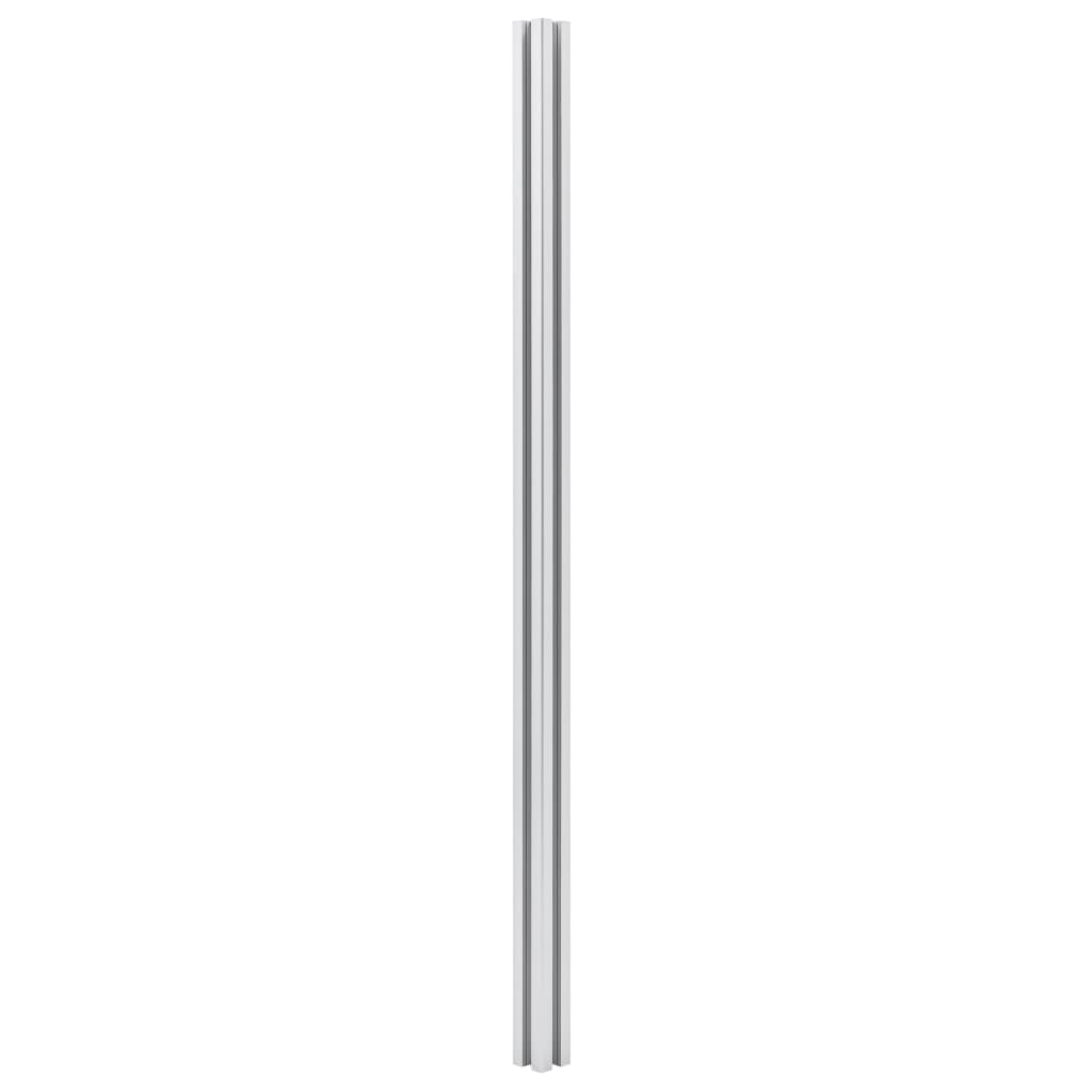 Aitatolpat 3 Kpl Alumiini 185 Cm