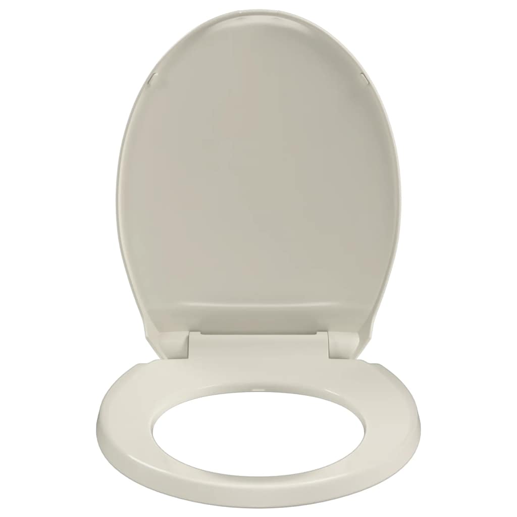 Wc-Istuin Pehmeästi Sulkeutuva Aprikoosi Soikea