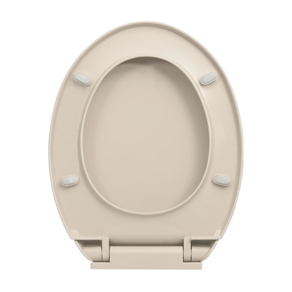 Wc-Istuin Pehmeästi Sulkeutuva Aprikoosi Soikea