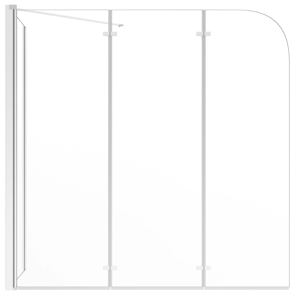 Kylpyammeen Seinä 120X69X130 Cm Karkaistu Lasi Läpinäkyvä