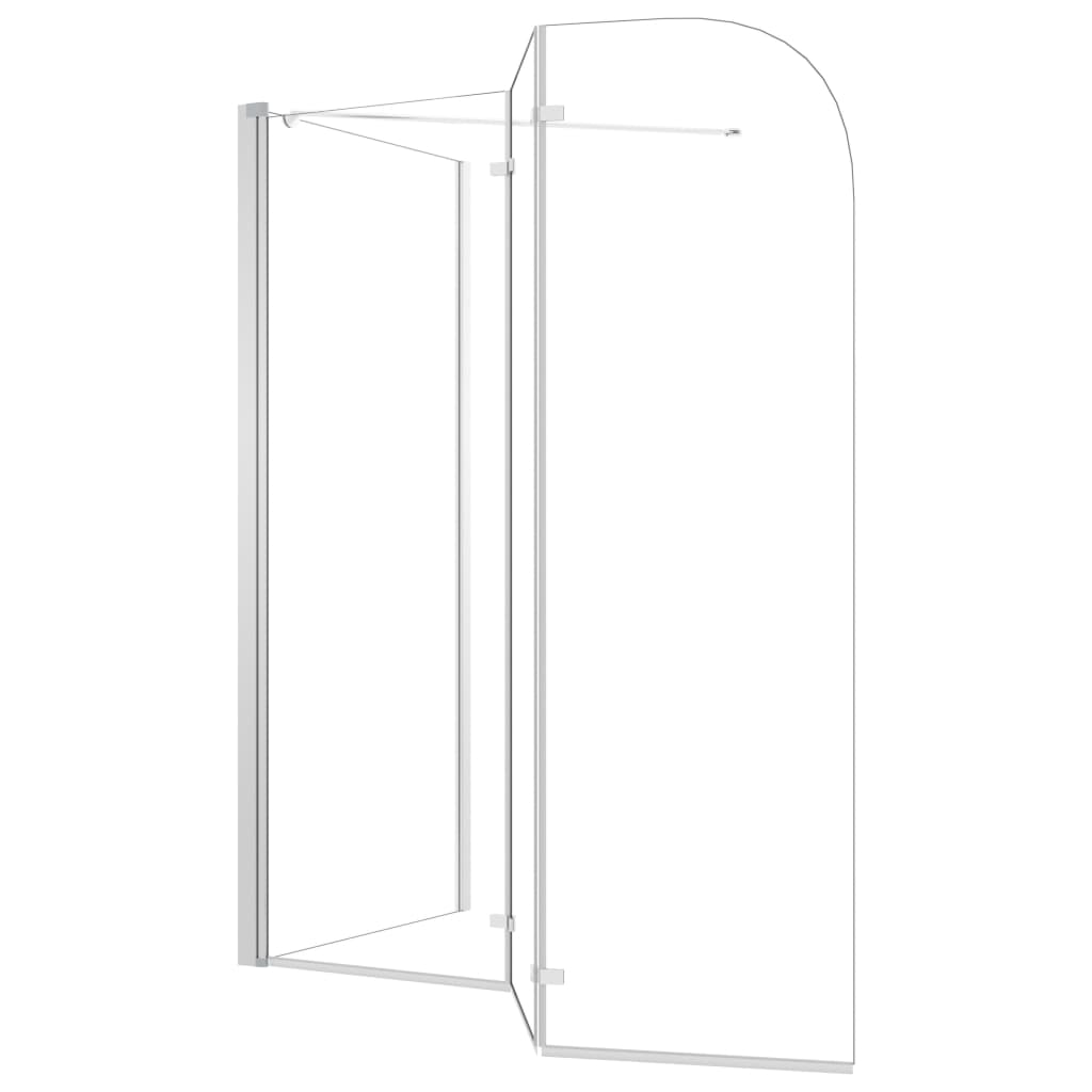 Kylpyammeen Seinä 120X69X130 Cm Karkaistu Lasi Läpinäkyvä