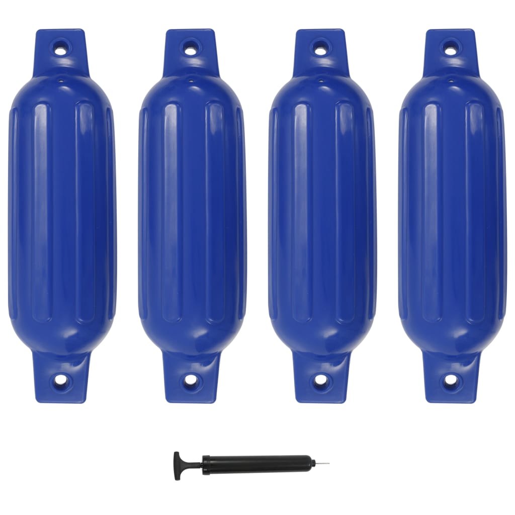 Veneen Lepuuttaja 4 Kpl Sininen 41X11,5 Cm Pvc