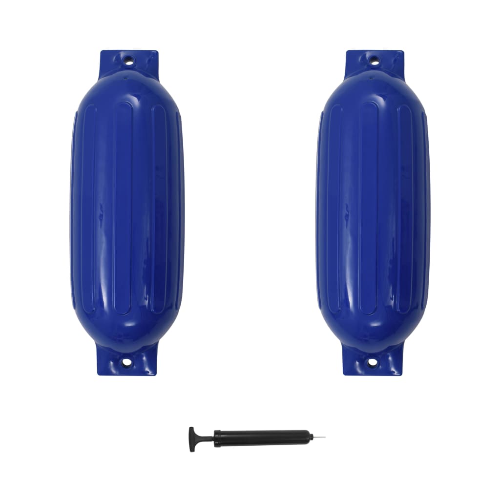 Veneen Lepuuttaja 2 Kpl Sininen 69X21,5 Cm Pvc