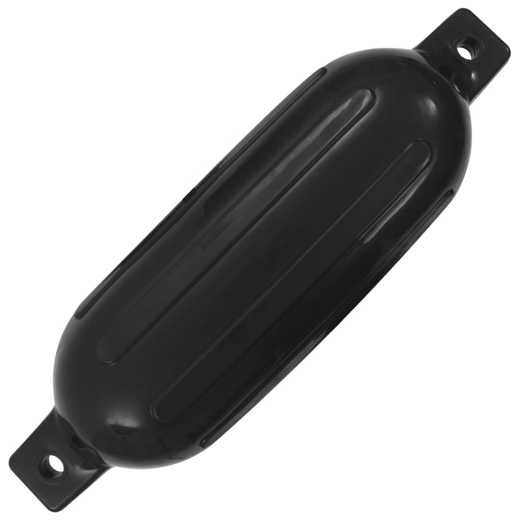 Veneen Lepuuttaja 4 Kpl Musta 58,5X16,5 Cm Pvc