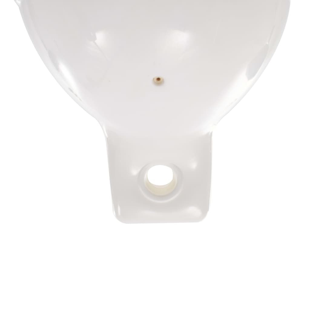 Veneen Lepuuttaja 4 Kpl Valkoinen 58,5X16,5 Cm Pvc