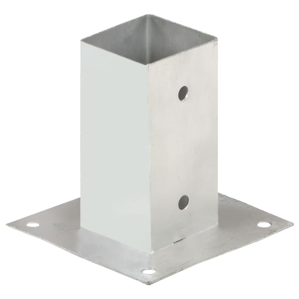 Aitatolpan Jalat 4 Kpl Galvanoitua Metallia 71 Mm