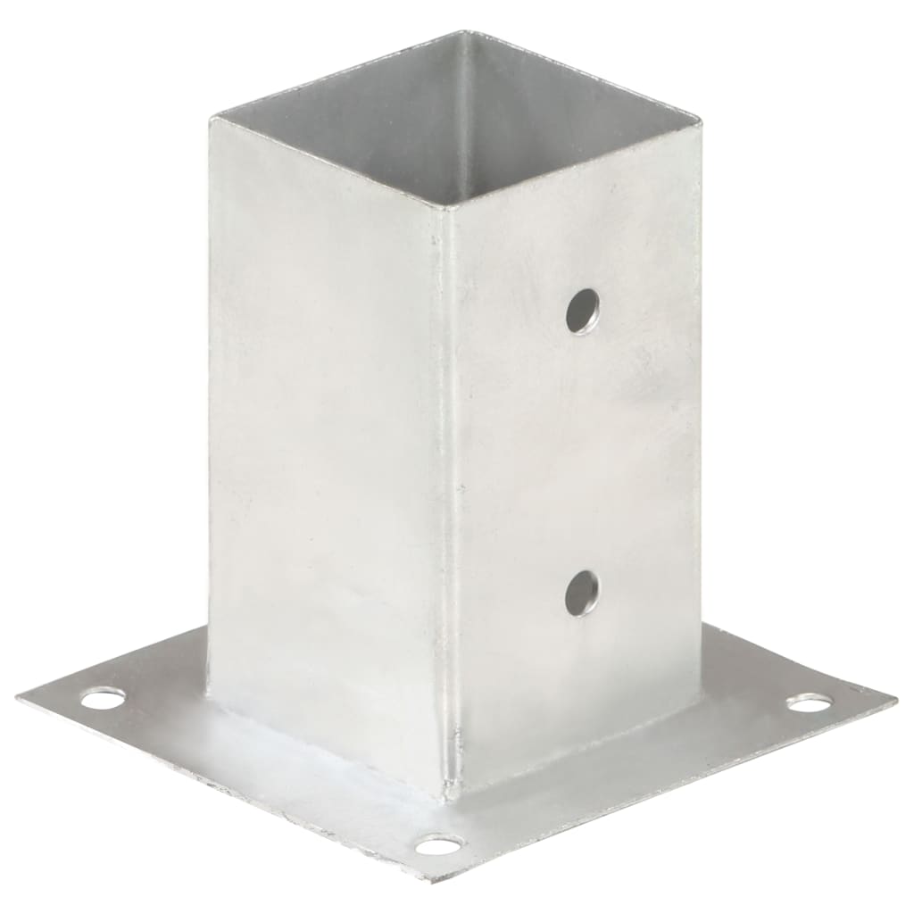 Aitatolpan Jalat 4 Kpl Galvanoitua Metallia 81 Mm