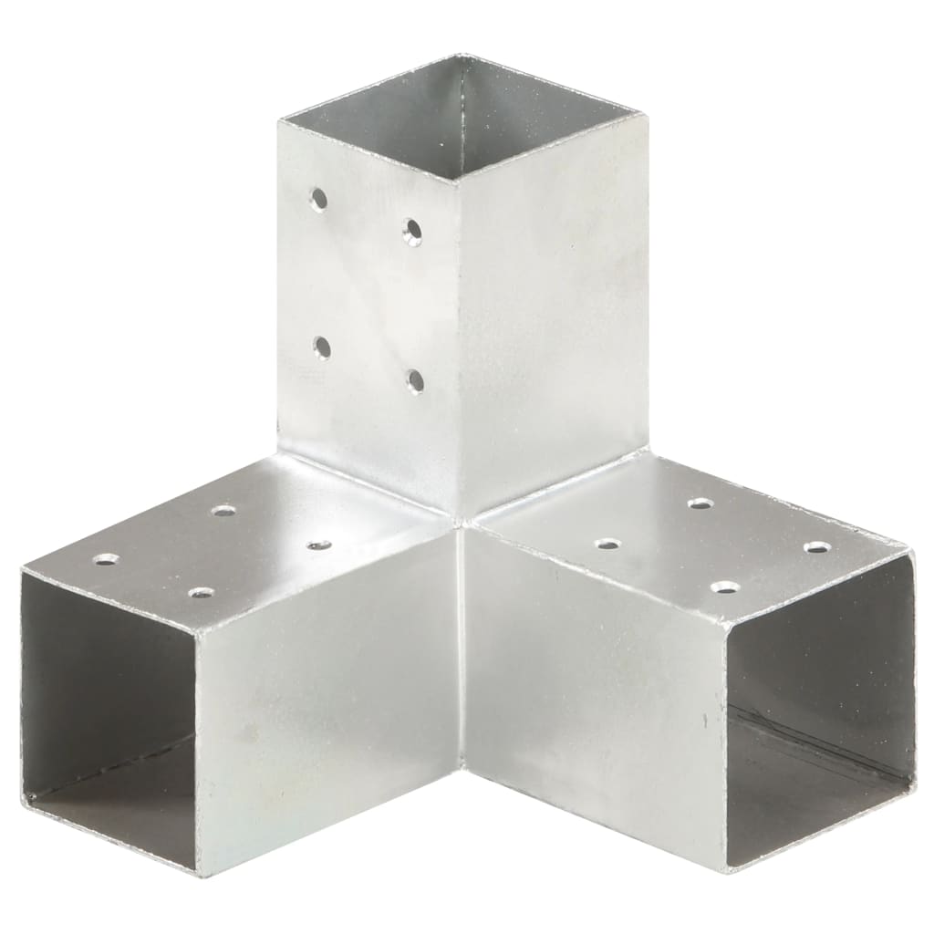 Tolppaliitin Y-Muoto Galvanoitu Metalli 71X71 Mm