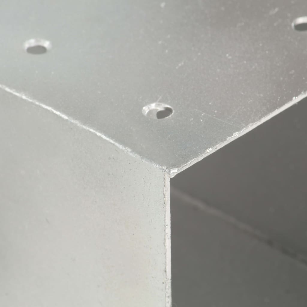 Tolppaliitin X-Muoto Galvanoitu Metalli 71X71 Mm