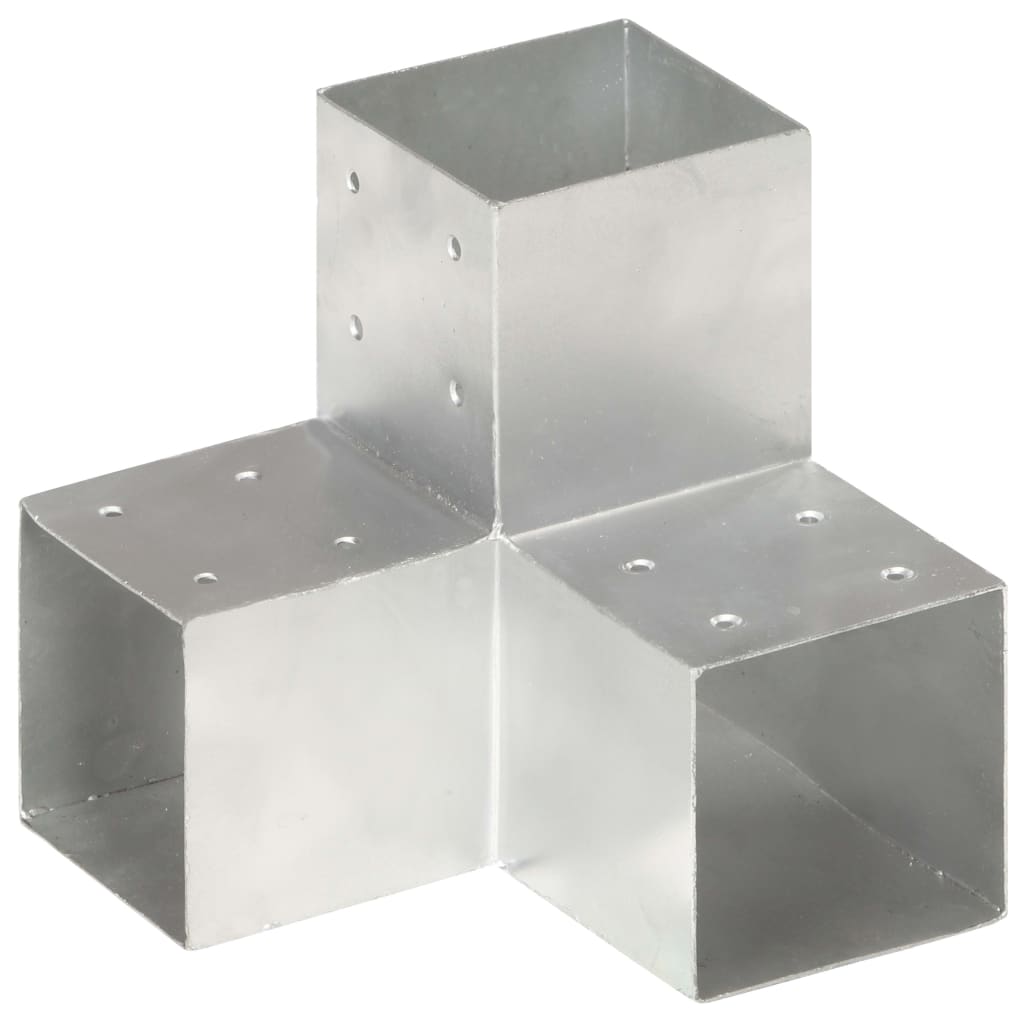 Tolppaliitin Y-Muoto Galvanoitu Metalli 101X101 Mm
