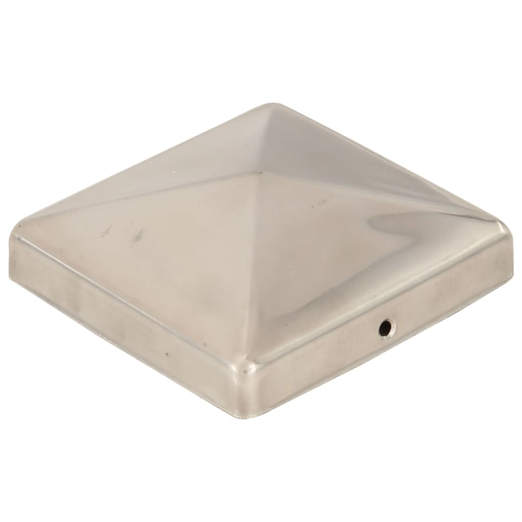 Pyramidin Muotoinen Aitatolpan Kärki 6 Kpl Teräs 101X101 Mm